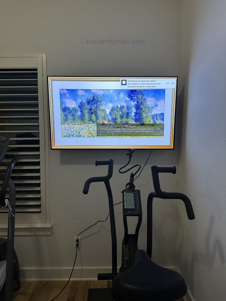 The Secret to Installing a TV Next to a Window