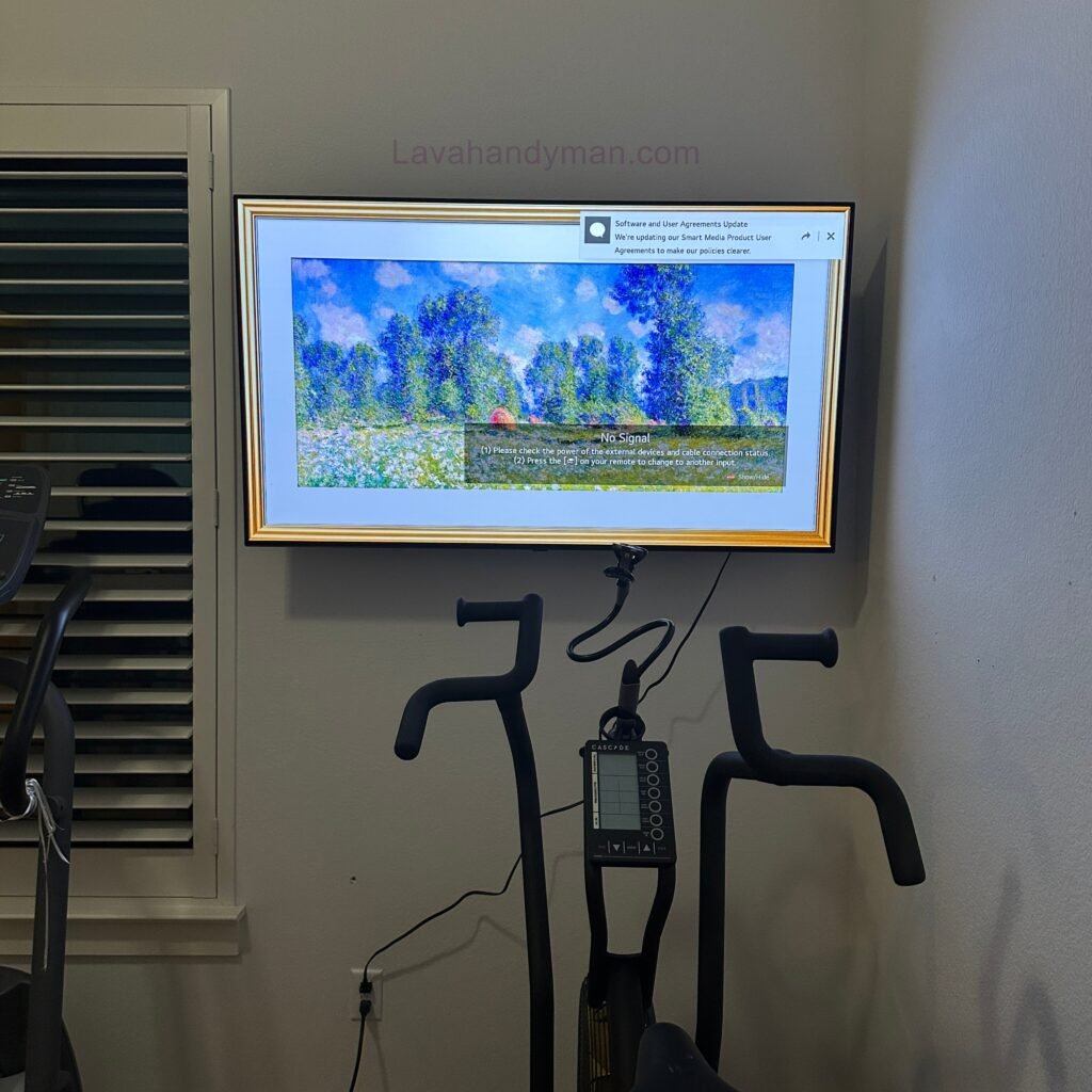 The Secret to Installing a TV Next to a Window