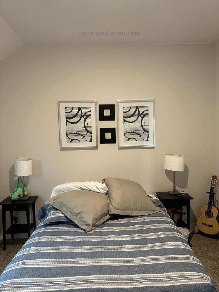 Install a Picture with a Laser Level