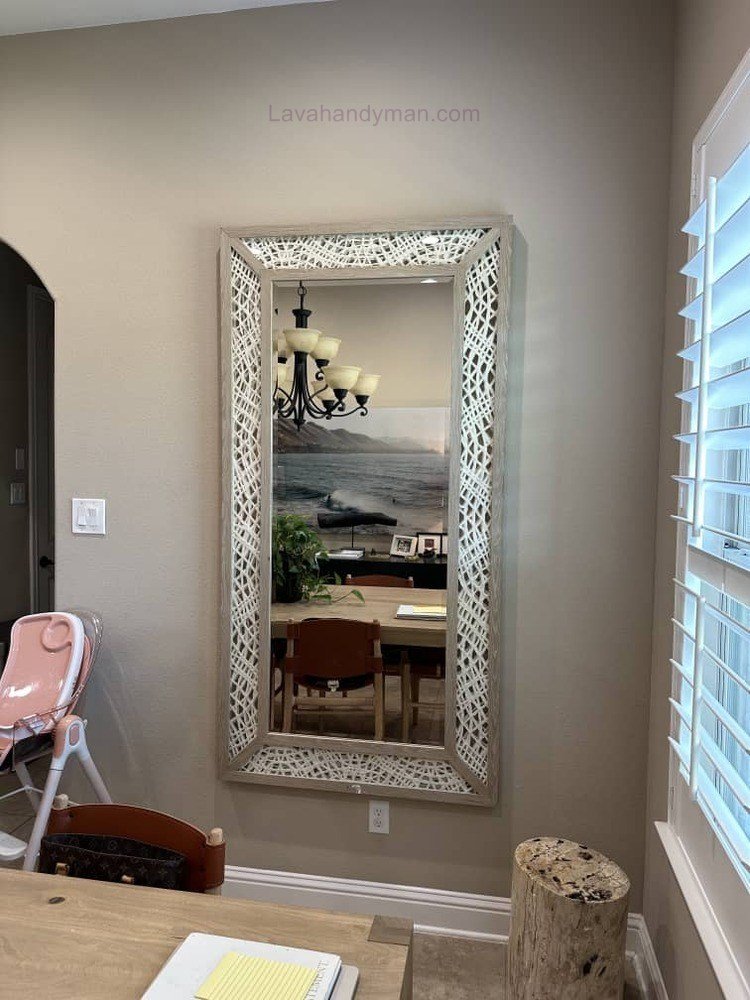 Install a Mirror on a Wall