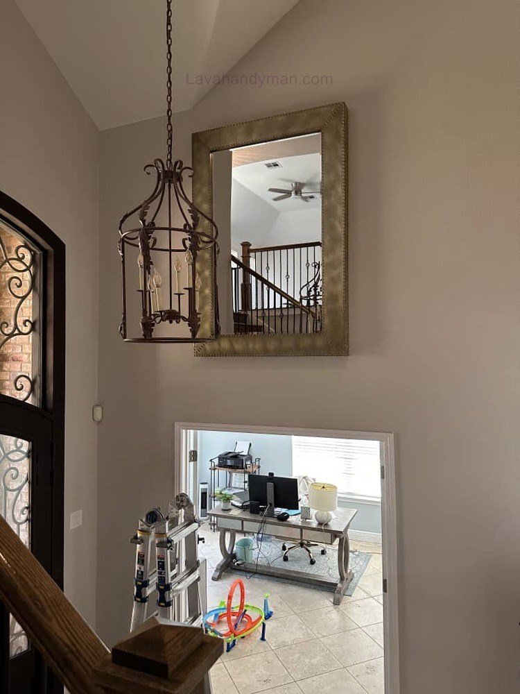 Install a Mirror on a Wall