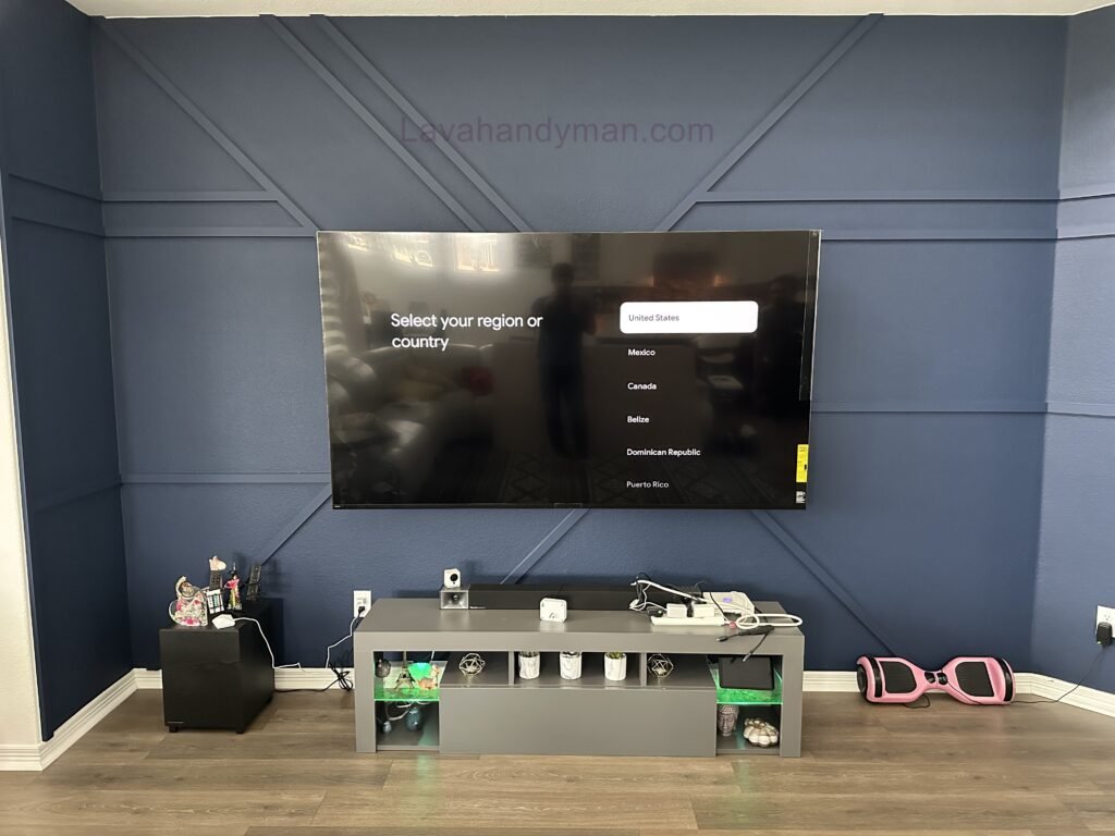 Professional Wall-Mounted TV Installation
