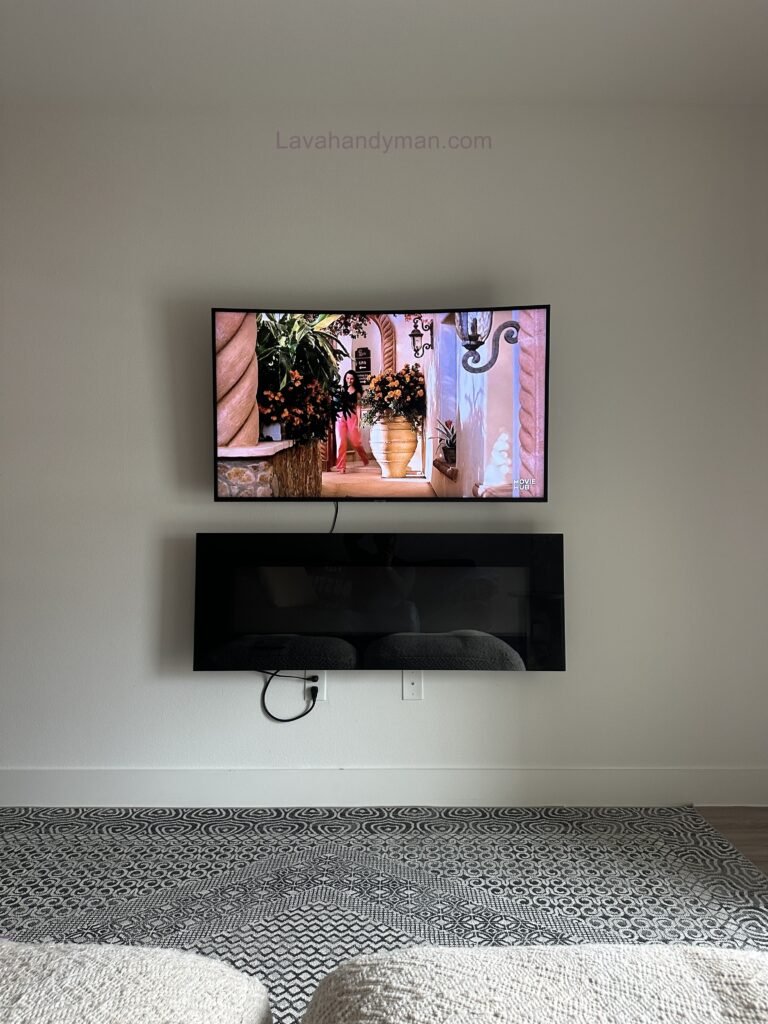 Curved TV Wall Mount Installation