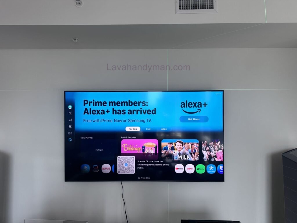 Expert Samsung Smart TV Wall Mount