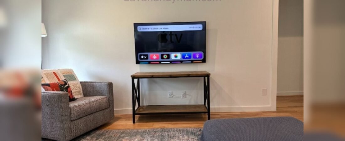 Wall-Mounted TV Installation with Hidden Cables: Important Tips and Steps