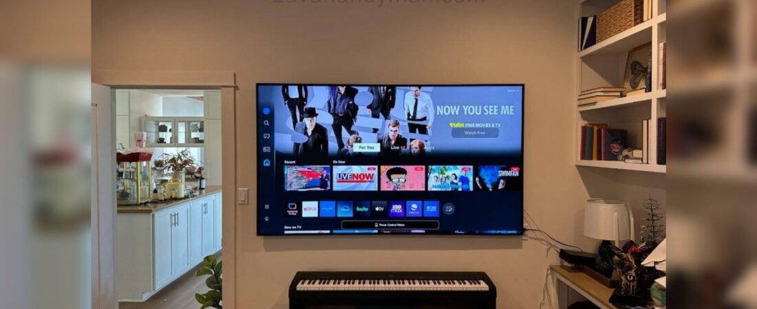 Professional Large TV Wall Mount Installation in Austin, TX – Safe, Secure & Clean Installation for 75″, 85″ & 100″ TVs