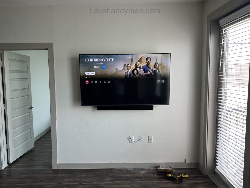 Installing a TV on a Wall Near a Window