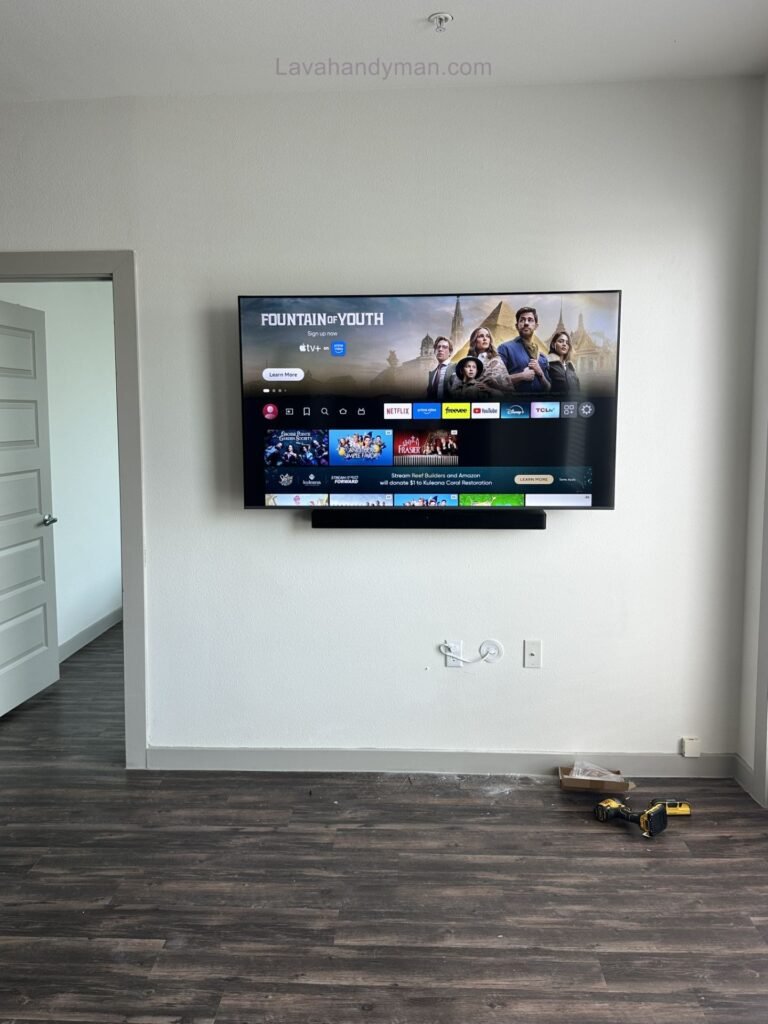 Installing a TV on a Wall Near a Window